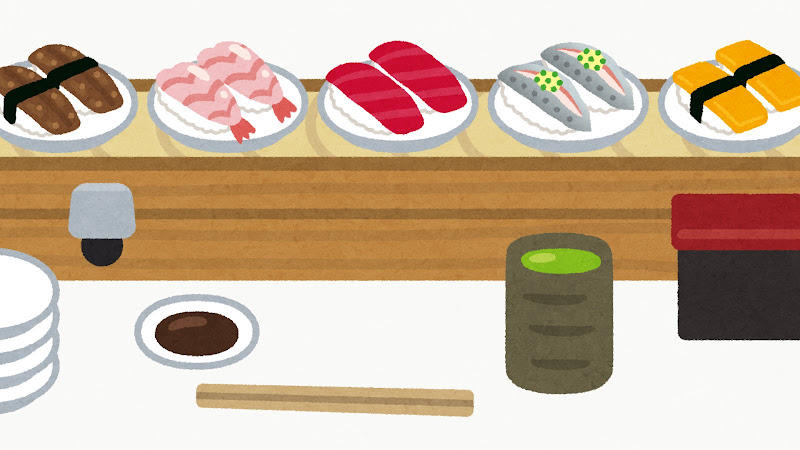 回転寿司のレーン