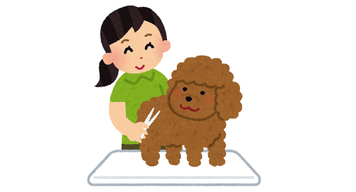 犬のトリミング