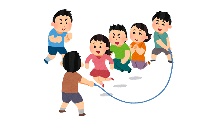 大縄跳び