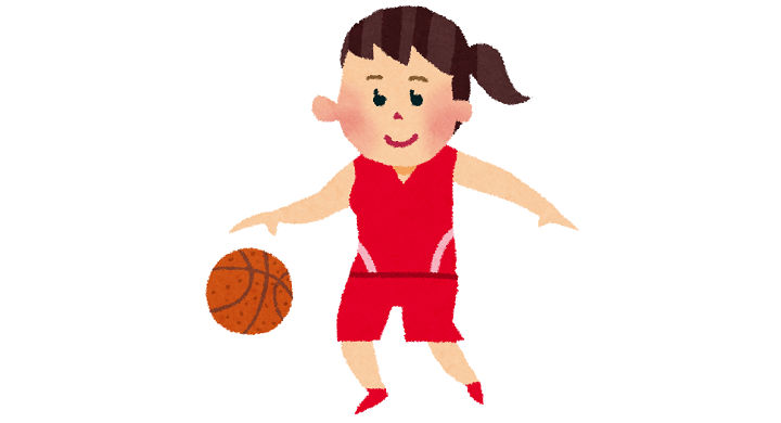 女子バスケットボール選手